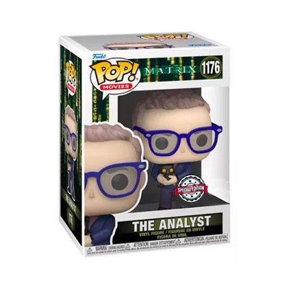 Figur Funko Pop The Matrix Resurrections The Analyst Limited Edition Geneva Store Switzerland