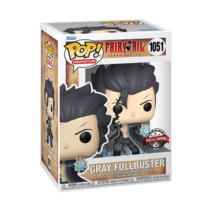 Figur Funko Pop Fairy Tail Gray Fullbuster Devil Slayer Limited Edition Geneva Store Switzerland