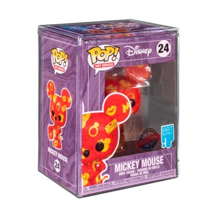 Figur Funko Pop Artist Series Mickey Mouse with Hard Acrylic Protector Limited Edition Geneva Store Switzerland