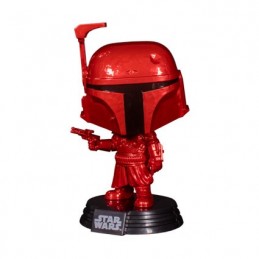 Figuren Funko Pop Chrome Star Wars The Book of Boba Fett Boba Fett Rot Limitierte Auflage Genf Shop Schweiz