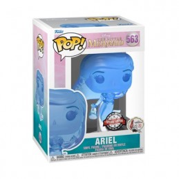 Figur Funko Pop Blue Translucent The Little Mermaid 1989 Ariel with Bag Limited Edition Geneva Store Switzerland