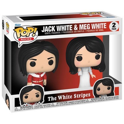 Figur Funko Pop Rocks The White Stripes Jack White and Meg White 2-Pack Geneva Store Switzerland