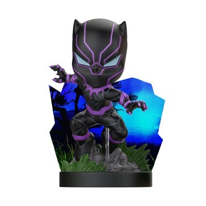 Figur The Loyal Subjects SDCC Marvel mini-diorama Superama Black Panther Kinetic Energy Limited Edition Geneva Store Switzerland