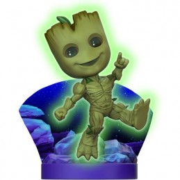 Figur The Loyal Subjects Glow in the Dark SDCC Marvel mini-diorama Superama Groot Limited Edition Geneva Store Switzerland