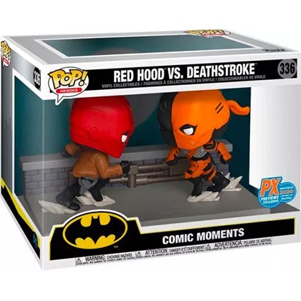 Figurine Funko Pop Comic Moments DC Comics Red Hood Vs Deathstroke 2-Pack Edition Limitée Boutique Geneve Suisse