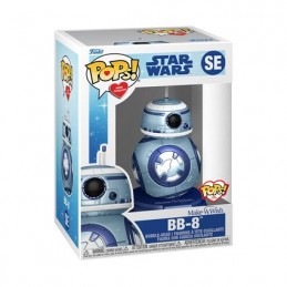 Figur Funko Pop Metallic Star Wars Make a Wish 2022 BB-8 Geneva Store Switzerland