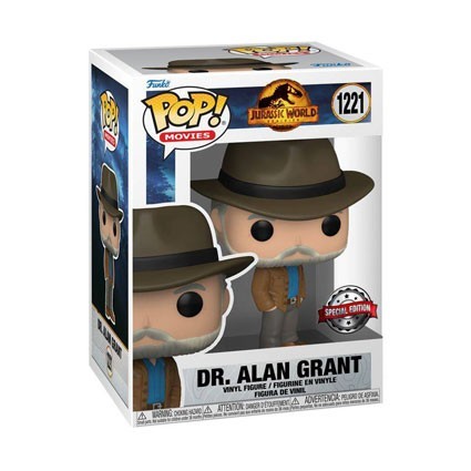 Figur Funko Pop Jurassic World 3 Dominion Alan Grant Limited Edition Geneva Store Switzerland