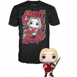 Figuren Funko Pop Diamond und T-Shirt Suicide Squad 2 Harley Quinn Limitirete Auflage Genf Shop Schweiz