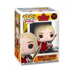 Figuren Funko Pop Diamond und T-Shirt Suicide Squad 2 Harley Quinn Limitirete Auflage Genf Shop Schweiz