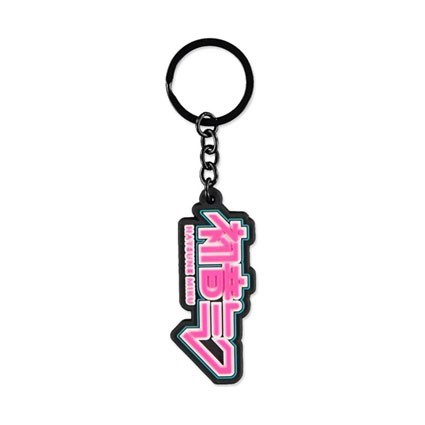 Figur Difuzed Hatsune Miku Rubber Keychain Logo Geneva Store Switzerland