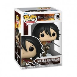 Figurine Funko Pop L'Attaque des Titans Mikasa Ackerman avec Epée Boutique Geneve Suisse