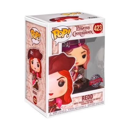 Figurine Funko Pop Métallique Pirates des Caraibes Redd Edition Limitée Boutique Geneve Suisse