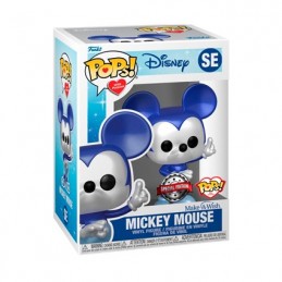 Figur Funko Pop Metallic Disney Make a Wish Mickey Limited Edition Geneva Store Switzerland