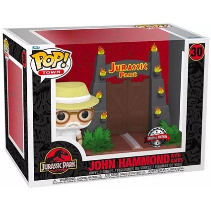 Figurine Funko Pop Movie Moments Jurassic Park Hammond at Gates Edition Limitée Boutique Geneve Suisse