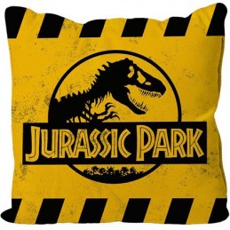 Figur SD Toys Jurassic Park Cushion Caution Yellow Logo Geneva Store Switzerland