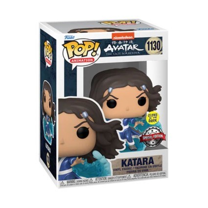 Figur Funko Pop Glow in the Dark Metallic Avatar the Last Airbender Katara Limited Edition Geneva Store Switzerland