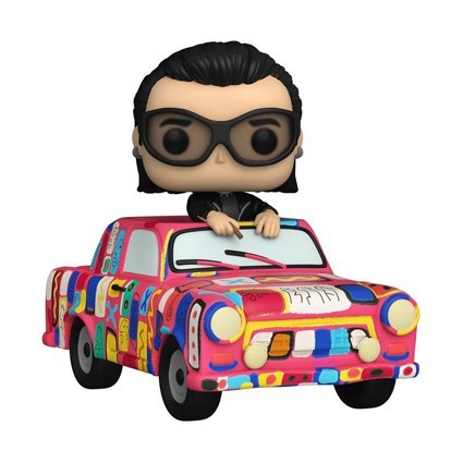 Figurine Funko Pop Rides Super Deluxe Rocks U2 Voiture avec Bono Boutique Geneve Suisse