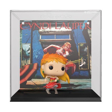 Figur Funko Pop Albums Cyndi Lauper She's So Unusual with Hard Acrylic Protector Geneva Store Switzerland