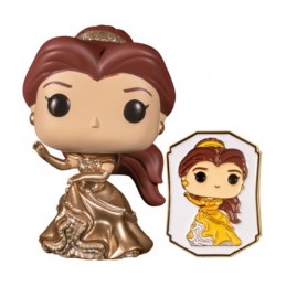 Figur Funko Pop Disney Gold Ultimate Princess Beauty and the Beast The Beauty with Emanel Pin Limited Edition Geneva Store Sw...