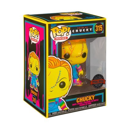 Figur Funko Pop Black Light Child's Play 4 Bride of Chucky Chucky Limited Edition Geneva Store Switzerland