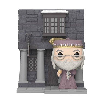 Figurine Funko Pop Deluxe Harry Potter Chamber of Secrets Anniversaire Hogsmeade Hog's Head avec Dumbledore Boutique Geneve S...