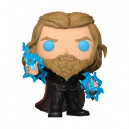 Figurine Funko BOITE ENDOMMAGÉE Pop Phosphorescent Avengers 4 Endgame Thor with Thunder Edition Limitée Boutique Geneve Suisse