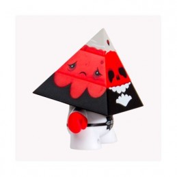 Figur Kidrobot Pyramidun Dunny Red by Andrew Bell Geneva Store Switzerland