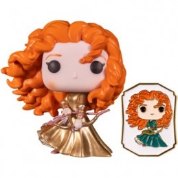 Figurine Funko Pop Disney Ultimate Princess Rebelle Gold avec Pin Edition Limitée Boutique Geneve Suisse