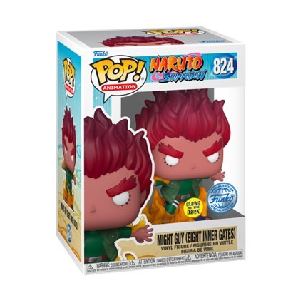 Figur Funko Pop Glow in the Dark Naruto Shippuden Might Guy Eight Inner Gates Limited Edition Geneva Store Switzerland