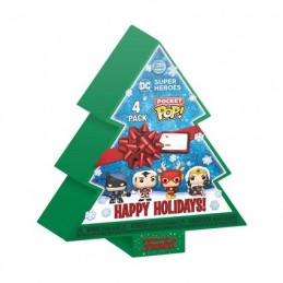 Figur Funko Pop Pocket DC Comics Holiday 2022 Tree Holiday Box 4-Pack Geneva Store Switzerland