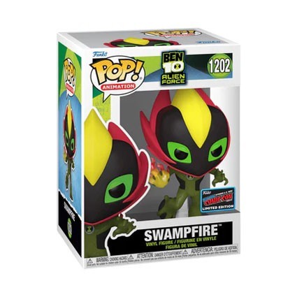 Figuren Funko Pop Fall Convention 2022 Ben 10 Alien Force Swampfire Limitierte Auflage Genf Shop Schweiz