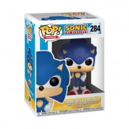 Figurine Funko Pop Games Sonic Sonic with Emerald (Rare) Boutique Geneve Suisse