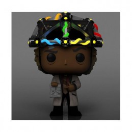 Figur Funko Pop Glow in the Dark and T-Shirt Back to the Futur Doc with Helmet Limited Edition Geneva Store Switzerland