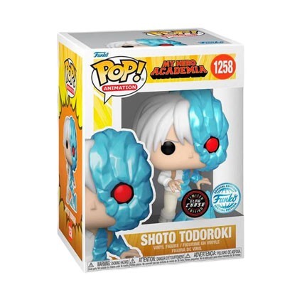 Figurine Funko Pop Phosphorescent My Hero Academia Shoto Todoroki Ice Power Chase Edition Limitée Boutique Geneve Suisse