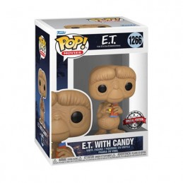 Figur Funko Pop and T-Shirt E.T. the Extra-Terrestrial E.T. with Candy Limited Edition Geneva Store Switzerland