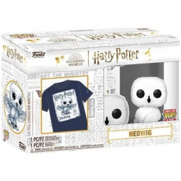 Figurine Funko Pop Métallique et T-Shirt Harry Potter Hedwig Edition Limitée Boutique Geneve Suisse