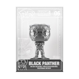 Figur Funko Pop Diecast Metal Black Panther 2018 Chase Limited Edition Geneva Store Switzerland