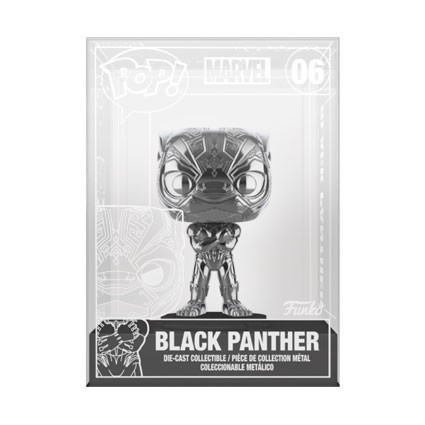 Figuren Funko Pop Diecast Metal Black Panther 2018 Chase Limitierte Auflage Genf Shop Schweiz