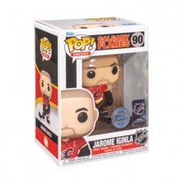 Figur Funko DAMAGED BOX Pop Sports Hockey NHL Calgary Flames Jarome Iginla Limited Edition Geneva Store Switzerland