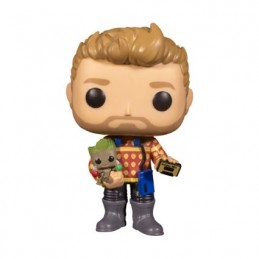 Figurine Funko Pop Guardians of the Galaxy Star-Lord avec Groot Edition Limitée Boutique Geneve Suisse