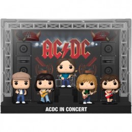 Figurine Funko BOÎTE ENDOMMAGÉE Pop Concert AC/DC avec Boîte de Protection Acrylique Limité Boutique Geneve Suisse