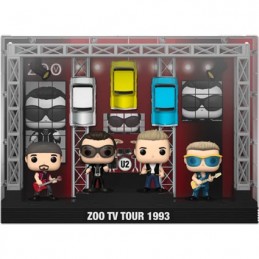 Figur Funko Pop Concert U2 Zoo TV 1993 Tour with Hard Acrylic Protector Limited Geneva Store Switzerland