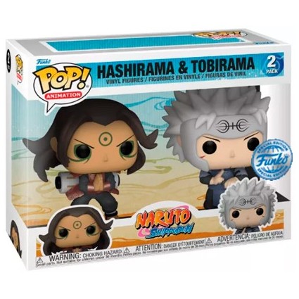 Figurine Funko Pop Naruto Shippuden Hashirama et Tobirama 2-Pack Edition Limitée Boutique Geneve Suisse