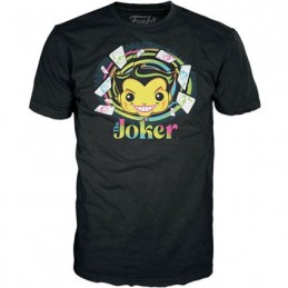 Figur Funko T-shirt Joker BlackLight Limited Edition Geneva Store Switzerland