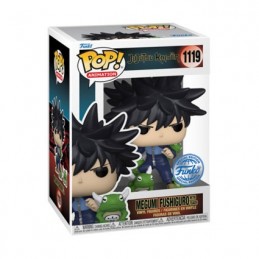 Figur Funko Pop Jujutsu Kaisen Megumi with Toads Limited Edition Geneva Store Switzerland