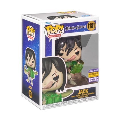 Figur Funko Pop Winter Convention 2022 Black Clover Jack Limited Edition Geneva Store Switzerland