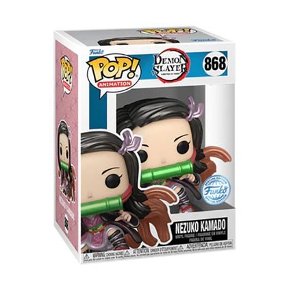 Figuren Funko Pop Metallisch Demon Slayer Nezuko Kamado Limitierte Auflage Genf Shop Schweiz