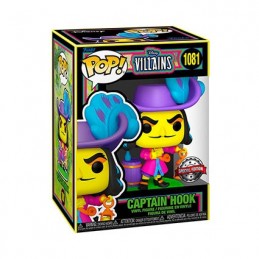 Figur Funko Pop BlackLight Disney Villains Captain Hook Limited Edition Geneva Store Switzerland