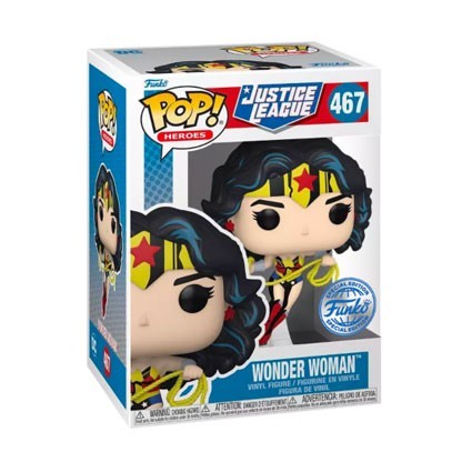 Figur Funko Pop Justice League Wonder Woman Limited Edition Geneva Store Switzerland