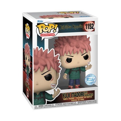 Figurine Funko Pop Jujutsu Kaisen Itadori Sukana Mouth Edition Limitée Boutique Geneve Suisse